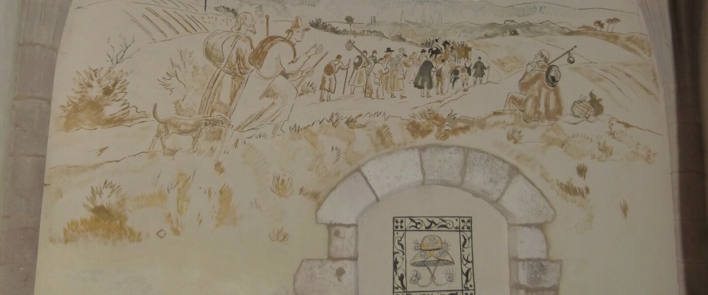 Capelette Cordes fresque Brayer