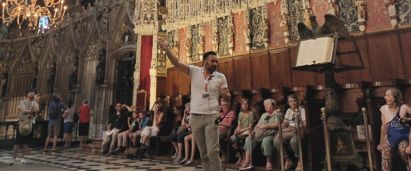 David dans la cathédrale