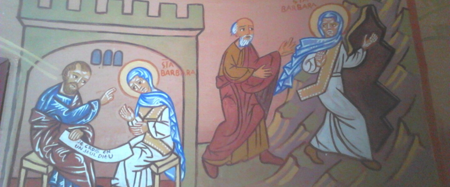 Église Ste Barbe Cagnac