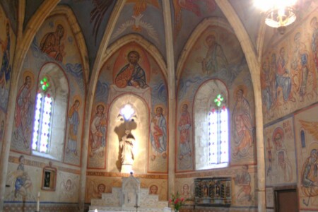 Saint-Pierre-aux-Liens (Le Ségur), une église décorée par Nicolaï Greschny