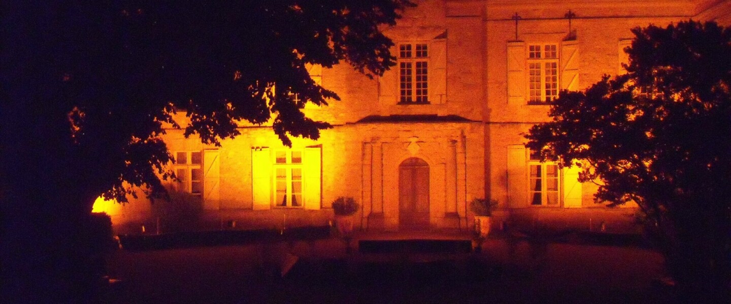 Montricoux château nuit