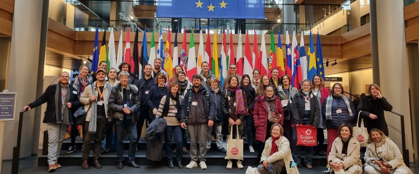 Strasbourg : Capitale des guides-conférenciers en novembre dernier !