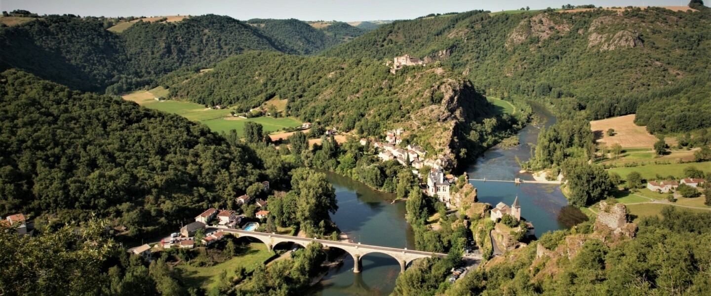 Méandre d'Ambialet, Courris et Saint-Cirgue